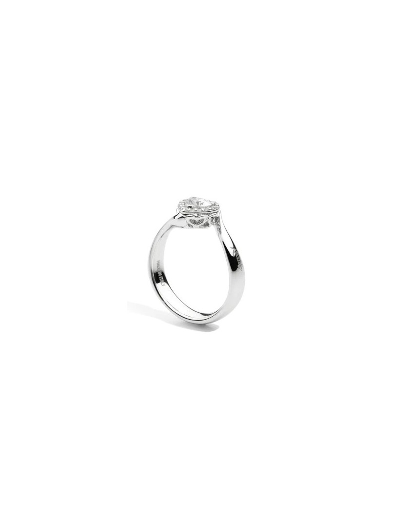 Solitaire ring Recarlo anniversary Love on stroppiana.net