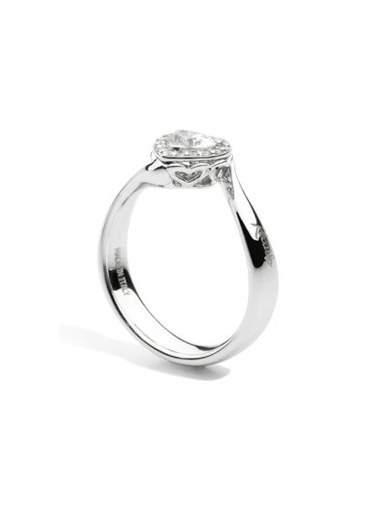 Solitaire ring Recarlo anniversary Love on stroppiana.net