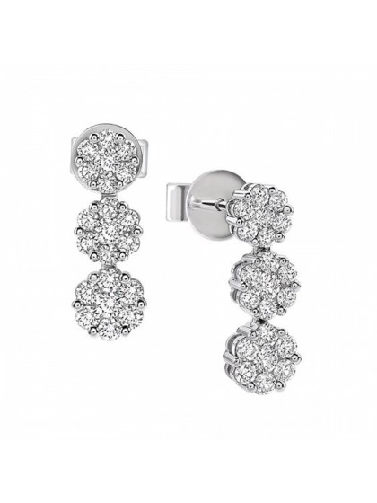 Giorgio Visconti earrings with diamonds