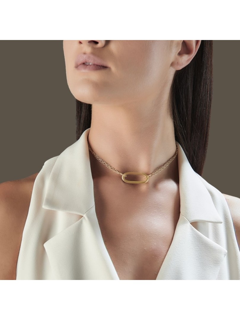 Aquaforte Oval Chic Choker