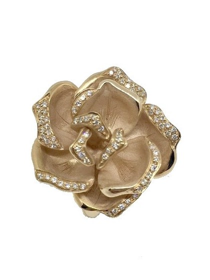 Annamaria Cammilli black rose ring on stroppiana.net